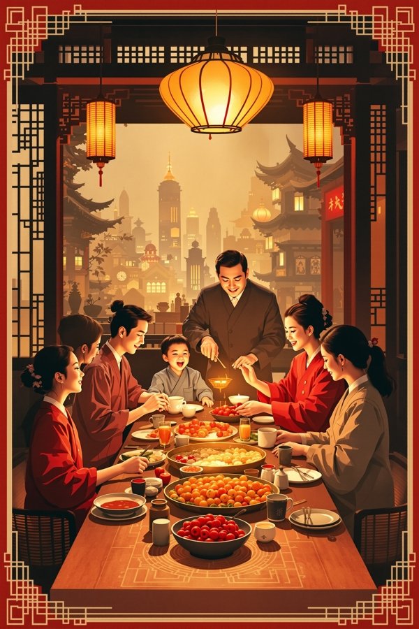 上海一家人 海报